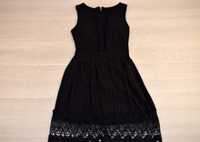 Черна парти дамска къса рокля - MIA