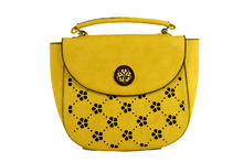 Жълта дамска чанта - DUDLIN