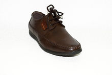 Тъмно кафяви мъжки официални обувки - 6010