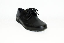 Черни мъжки официални обувки - 6010