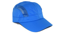 Синя шапка с козирка - 4412