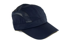 Тъмно синя шапка с козирка - 4414