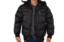 големи размери мъжки зимни якета