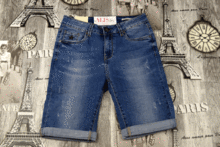 дамски дънкови панталони 3/4