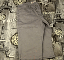 дамски летен 7/8 панталон сив