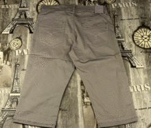 голям размер дамски летен 7/8 панталон