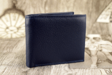 Мъжки портфейл ЕСТЕСТВЕНА КОЖА -Е 1570 ROYAL BLUE