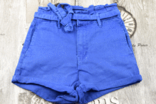 Сини къси дамски панталонки - А 66