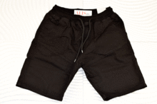 Мъжки къси панталони - 79041 - черни