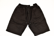 Мъжки къси панталони - 79040 - черни