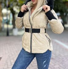 Късо дамско  зимно яке 